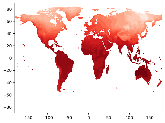 Raw temperature data at index 0